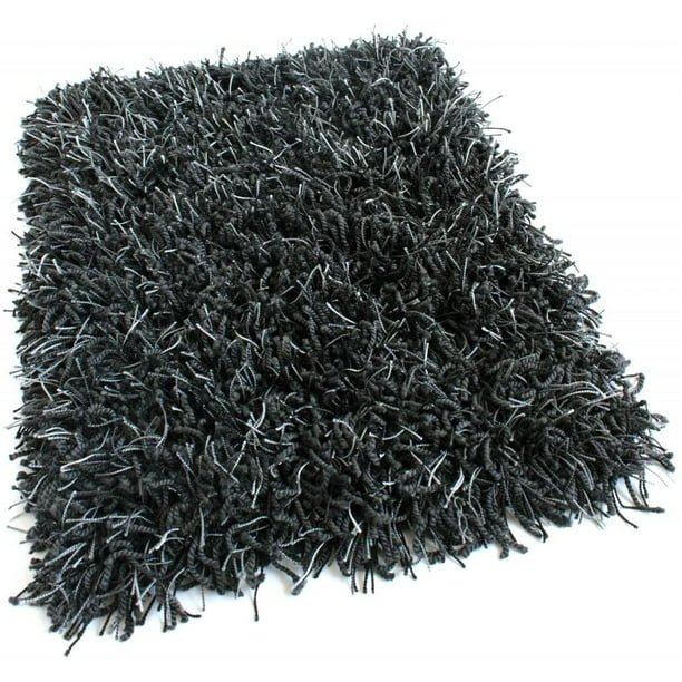 4 X 8 Black Marble Multi Color Bling, 4 X 8 Area Rug