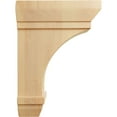thumbnail image 3 of Ekena Millwork 2 1/4"W x 5"D x 7"H Stockport Bracket, Red Oak (4-Pack), 3 of 4
