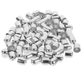 thumbnail image 3 of 100 Pcs Embout à Franges en Daim Perles Métalliques, 3 of 5