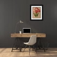 thumbnail image 3 of Arentine H. Arendsen 19x24 Black Ornate Framed Double Matted Museum Art Print Titled: Late Rose Tulips (1872-1881), 3 of 5