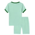 thumbnail image 2 of WIBACKER Boys Pajamas Set 2 Piece-Dinosaur Short Sleeve Top & Shorts Pjs Set Kids & Toddler Sleepwear 6 Years, 2 of 11