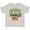AC-Heather Grey, variant on April Fools Day with Funny Face Replacing O Boys or Girls Toddler T-Shirt