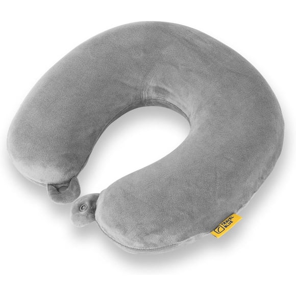 Travel Blue Memory Foam Travel Pillow, Ergonomic Neck Support Cushion for Comfortable Travel, Model 232