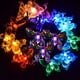 thumbnail image 4 of Cadena de luces LED con forma de mariposa de 5 m y 20 LED para exteriores, resistente al agua, con energía solar, adecuada para vallas, césped, jardines, fiestas, bodas, luces coloridas, 4 of 5