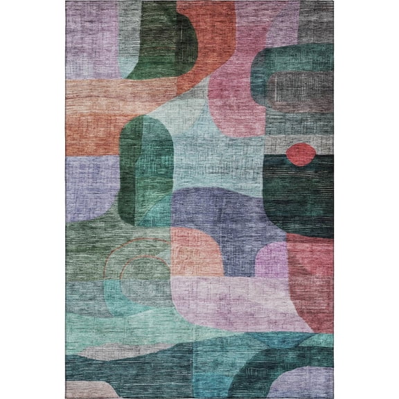 Dalyn Rugs Premium Machine Washable Mayfield AMF1115 Green 3' x 5' Rug