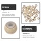 thumbnail image 3 of FENGGUIQU Beads for Hair Braids in Beige Silicone Perfect for Dreadlocks and DIY Hair Accessories, 3 of 6
