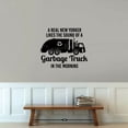 thumbnail image 3 of A Real New Yorker Likes The Sound Of A Garbage Truck In The Morning Vinyl Wall Sticker Art Decal Girls Boys Kids Room Design Bedroom Nursery Kindergarten Wall Sticker Vinyl Decoration Size(30x40 inch), 3 of 3