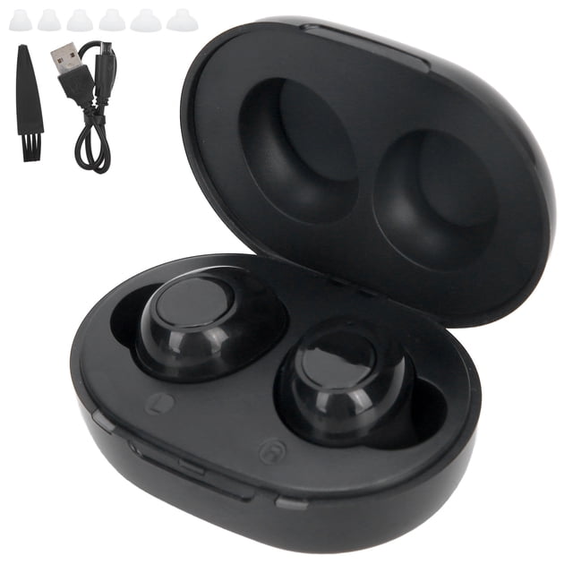 Amplificador de sonido Ticfox Audífono Recargable inalámbrico Volumen ajustable color Como se muestran las imágenes
