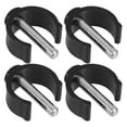 thumbnail image 2 of Miangastore 4 Pcs Pince de Verrouillage en Forme de C Réglable Cannes et Bâtons de Marche Pliants Boucle Sécurisée Clips de Poignée pour Tube de 25mm/28mm Accessoires de Marche et Canne, 2 of 9