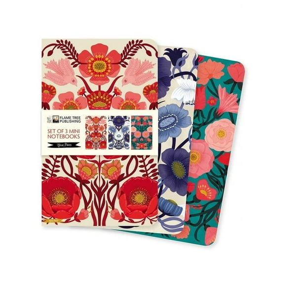 Mini Notebook Collections Nina Pace Set of 3 Mini Notebooks, (Hardcover)