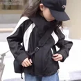 thumbnail image 4 of Nueva gran oferta de chaqueta de exterior para niños de estilo informal de temporada, abrigo de moda para niñas, versión coreana de moda de otoño, medio a, 4 of 5