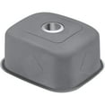 thumbnail image 4 of Ruvati 21-inch Undermount 16 Gauge Stainless Steel Kitchen Sink Single Bowl, 4 of 12