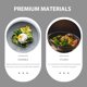 thumbnail image 4 of Partido de bocadillos de acero inoxidable Fiesta de comida frita Restaurante French Fries Plate, 4 of 5