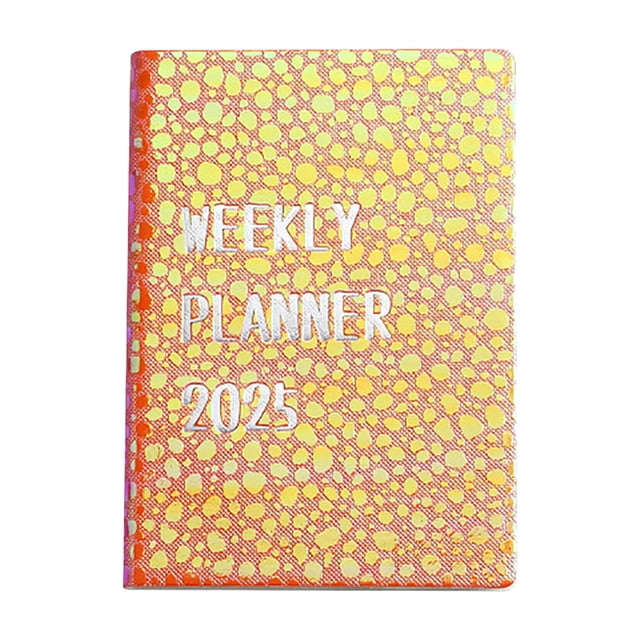Dvruxg 2025 Mini Pocket Planner Weekly Planner Notebook for School Compact Monthly Calendar Pocket Size Planner for Appointments and Budget Planning