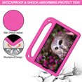 thumbnail image 6 of Galaxy Tab A7 Lite Tablet Kids Case 8.7", ELEHOLD Shockproof Light Weight Handle Stand Kids Case for Samsung Galaxy Tab A7 Lite (2021) SM-T220/T225/T227,Rose, 6 of 6