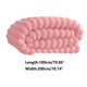 thumbnail image 2 of Manta de franela color leche liso | Manta suave de microfibra para sofá, cama o sillón | Manta cálida y transpirable para siestas en la sala de estar, 2 of 2