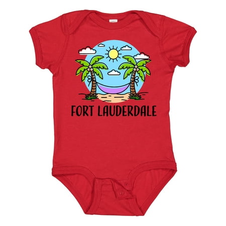 

Inktastic Summer Vacation in Fort Lauderdale Gift Baby Boy or Baby Girl Bodysuit