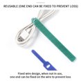 thumbnail image 5 of tamizeot 20pcs Cable Organizers Fasten Mouse Cable Mouse Cable Ties Polyester Ties Polyester Sticky Zip Wire Winders Chocolate 10MM*130MM 1Set, 5 of 5