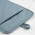 thumbnail image 4 of KitchenAid Ribbed Soft Silicone Pot Holder 2-Pack Set, Fog Blue, 7"x9", 4 of 5