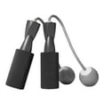 thumbnail image 5 of Cordless Jumping Rope Workout Exercise Fitness Endurance Training Weighted Jump Rope for Women Men Ball dia.3.2cm Black, 5 of 8