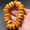 Abacus Bead Bracelet, variant on Large beeswax bracelet, chicken fat yellow beeswax color bucket bead round bracelet, beeswax jewelry