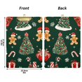 thumbnail image 5 of FORMRS Acrylic Clipboard with Low Profile Clip Standard A4 Letter Size, 12.5" x 9", Yellow Christmas Gingerbread, 5 of 8