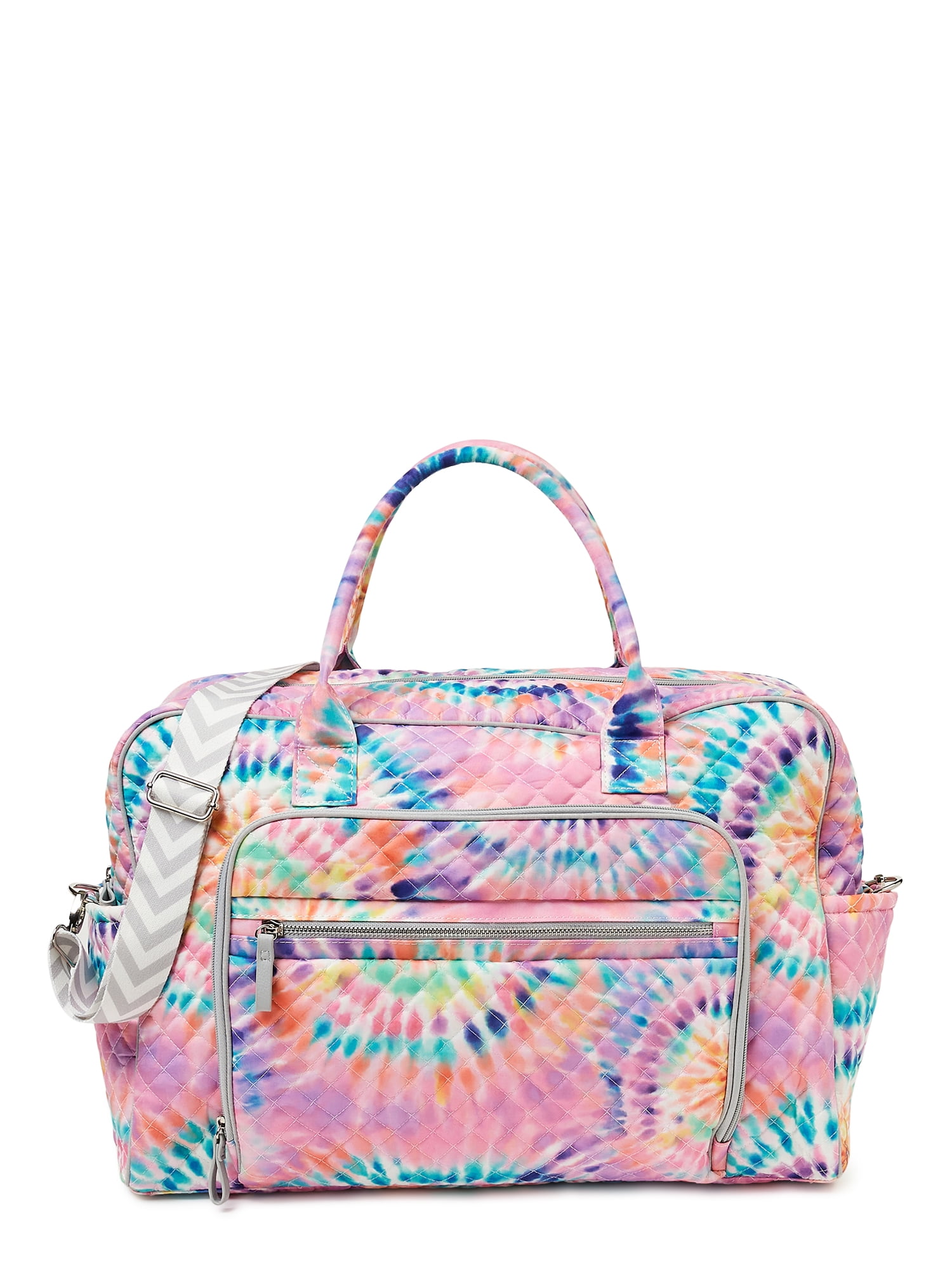 No Boundaries Quilted Women's Weekender Bag with Multi Compartments