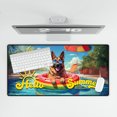 thumbnail image 4 of Hello Summer German Shepherd Pool Day on Watermelon Float Desk Mat Full Keyboard Mouse Pad Alsatian Dog Lover Gifts Large Mousepad - 13008, 4 of 5