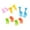 3Pcs FunKidsToothpicks Moins de 5 $ a3, variante sur 3 Pcs Cure-Dents Fruits pour Enfants, Fufafayo Cure-Dents Fruits pour Enfants, Adorables Accessoires de Lunch pour Boîtes à Lunch, Fourchettes Amusantes en Forme d'Animaux pour Enfants, Cure-Dents Personnages Girafe Panda Lion Lapin, Nourriture pour Collation