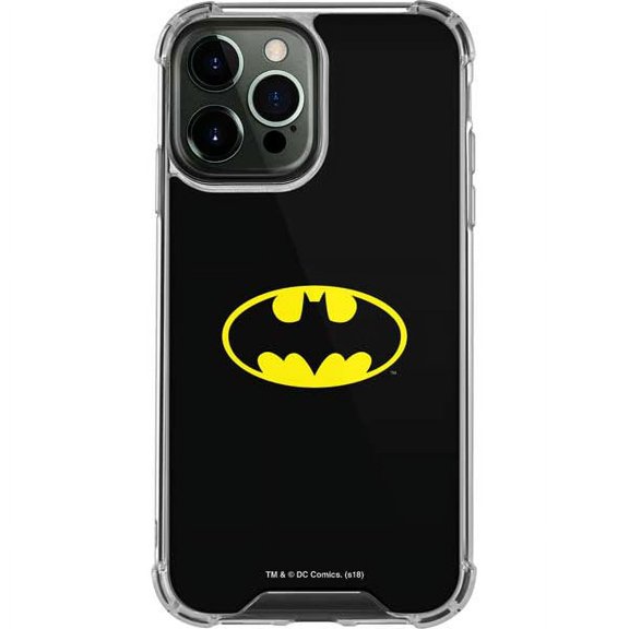 Skinit DC Comics Batman Movie 1989 Logo iPhone 14 Pro Max Clear Case