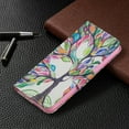 thumbnail image 5 of Wallet Case for iPhone 13, PU Leather Flip Cover Folio Magnetic Closure Slim Shell Dual Layer Heavy Duty Protective Bumper Card Holder Book Case for Apple iPhone 13, Tree, 5 of 7