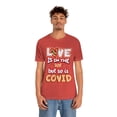 thumbnail image 2 of Love Is In The Air But So Is Covid Funny T-Shirt Cute Nurse Valentine Shirt, 2 of 6