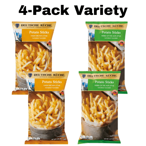Deutsche Küche Potato Sticks Variety 4-Pack 4.41 oz