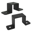 thumbnail image 1 of Mosiee Square Pipe Clamp Bracket Set 2Pcs Or 4Pcs Resistant For Sturdy Railings And Pipe Connections In Various Projects, 1 of 4
