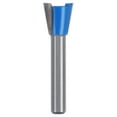 thumbnail image 1 of Unique Bargains 1/4' Shank 1/2' Dia Tungsten Carbide Dovetail Joint Bit Dovetail Router Bit for Wood, 1 of 7