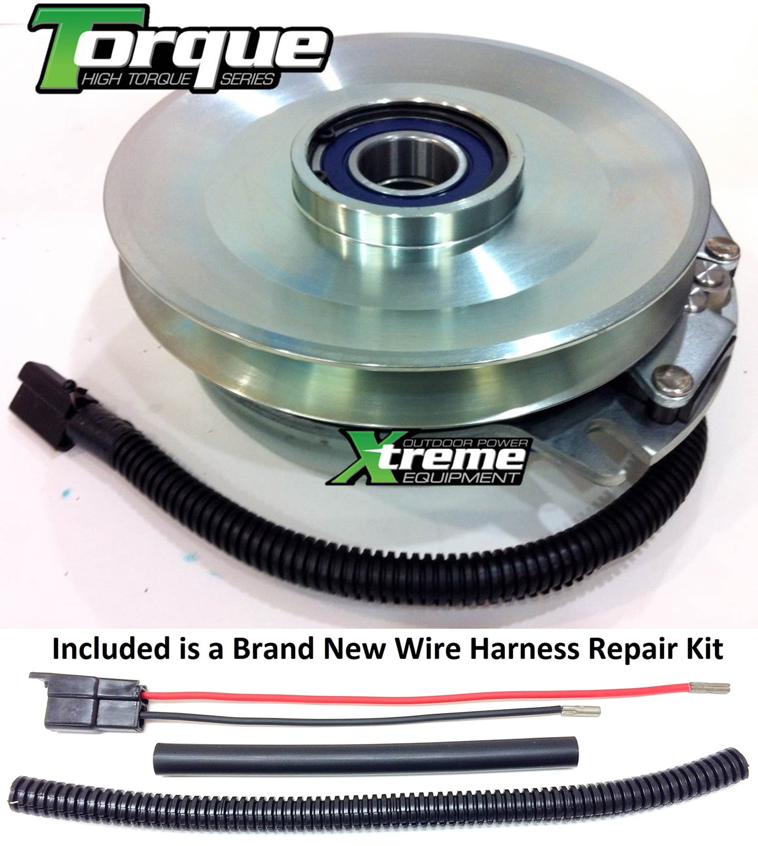 Bundle 2 items PTO Electric Blade Clutch, Wire Harness Repair Kit
