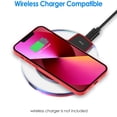thumbnail image 6 of JETech Ultra Slim (0.35mm Thin) Case for iPhone 13, 6.1-Inch, Camera Lens Cover Full Protection, Lightweight, Matte Finish PP Hard Minimalist Case, Support Wireless Charging (Red), 6 of 7