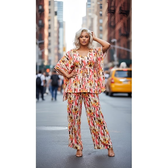 Oussum Women 2-Piece Co-Ord Sets Loungewear Top and Pajama Set Online