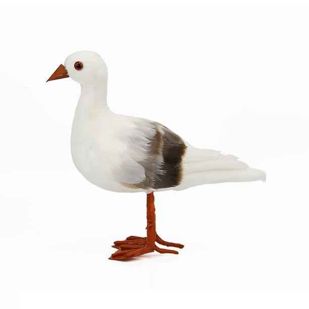 Gaviota nórdica pájaro hogar jardín decoración Artificial emplumado playa manualidad para regalo