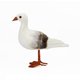thumbnail image 1 of Gaviota nórdica pájaro hogar jardín decoración Artificial emplumado playa manualidad para regalo, 1 of 5