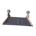 thumbnail image 2 of Asiento tipo hamaca para gatos con reposabrazos para ventana, estantes para gatos, hamaca para gatos para descansar en la ventana y tomar el sol Color de la madera, 2 of 9