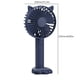 thumbnail image 5 of Ventilador 1200mAh Ventiladores de mano 3 velocidades USB Summer Mini Desktop Air Cooler Azul oscuro Azul, 5 of 5