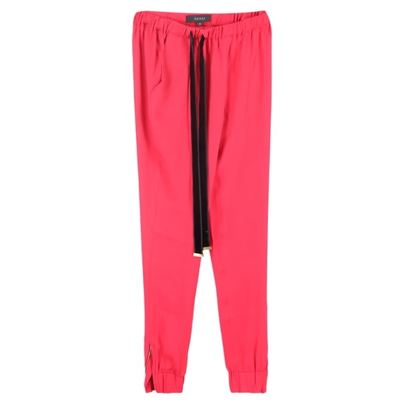 Pre-Owned Gucci Joggers in Pink Polyester