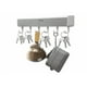thumbnail image 1 of Portallaves Pared Xtellar color gris 6 Ganchos Con Caja De Almacenamiento Color Gris, 1 of 4