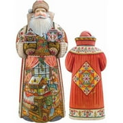 G.Debrekht 215840 Woodcarving Sweet Celebration XLG 14 in. - Woodcarved Santa