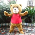 thumbnail image 2 of Nueva mascota oso de peluche adulto disfraz de dibujos animados muñeca traje caminando oso fiesta de cumpleaños regalo fiesta de disfraces eventos, 2 of 5