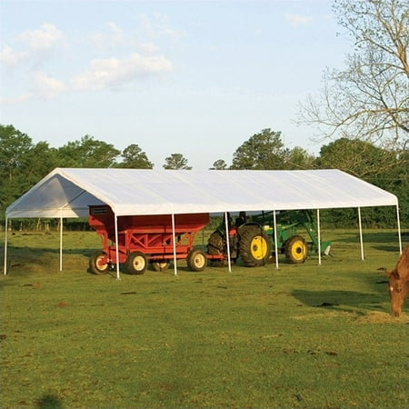 Super Max 18' x 40' White Premium Canopy