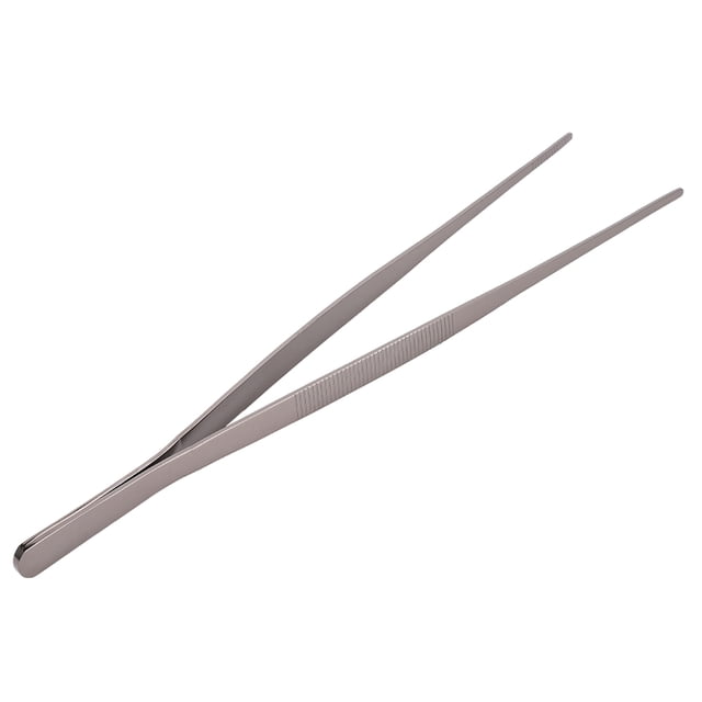 Food Tweezer,Serrated Tip Stainless Steel Food Clip Kitchen Clip Smooth Operation
