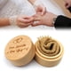 thumbnail image 5 of Minnieouse DIY rústica boda anillo de caja soporte boda anillo portador caja compromiso grabado anillos caja Ropa, zapatos y accesorios Miscelánea 15 Minnieouse JJ65317-15, 5 of 6