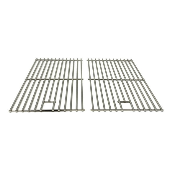 Replacement Stainless Steel Cooking Grates for Charmglow 89465, Gas Models, Set of 2